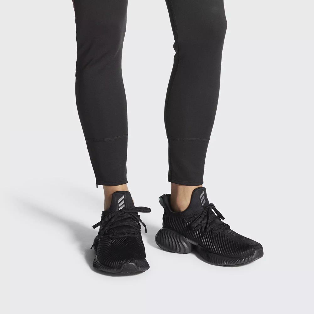 Adidas Alphabounce Instinct Tenis Para Correr Negros Para Mujer (MX-27636)